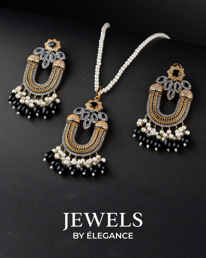Regal Empress Pearl Necklace Set – Jewels by Élegance